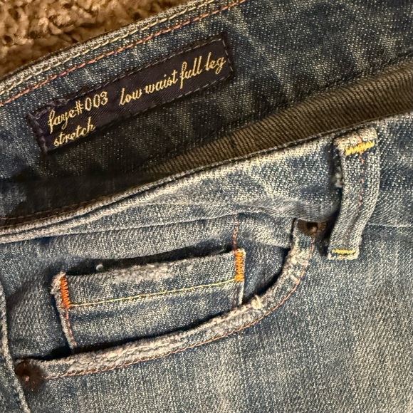 Citizens Of Humanity Faye #003 stretch low waist full leg jeans - Picture 5 of 9